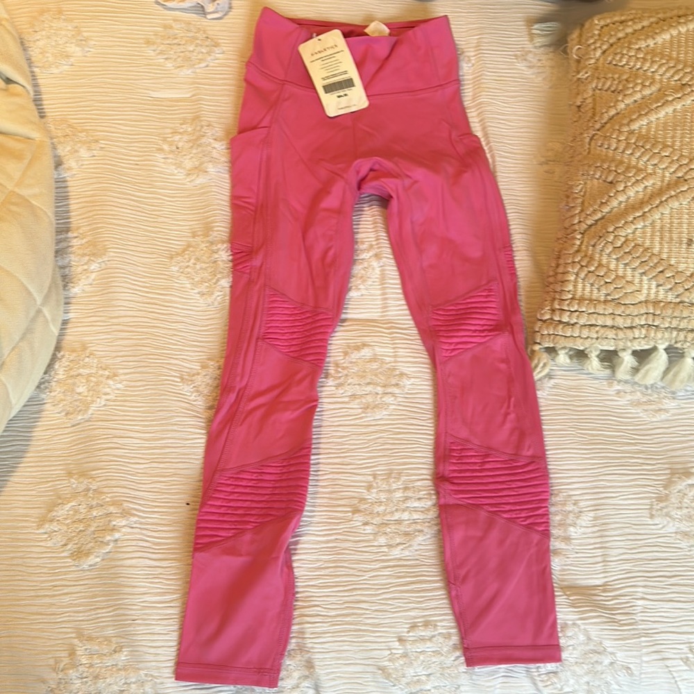 Fabletics high waisted moto motion365 7/8 leggings